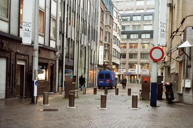 Antwerp diamond district, scene of the 2003 burglary