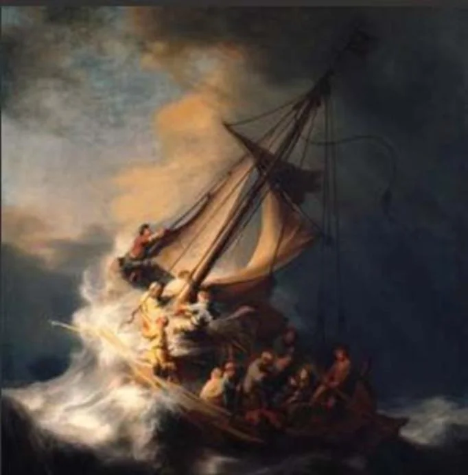 Christ in the Storm on the Sea of Galilee — Rembrandt van Rijn