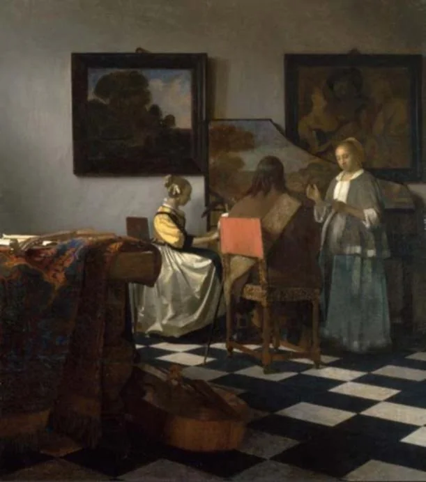 The Concert — Johannes Vermeer