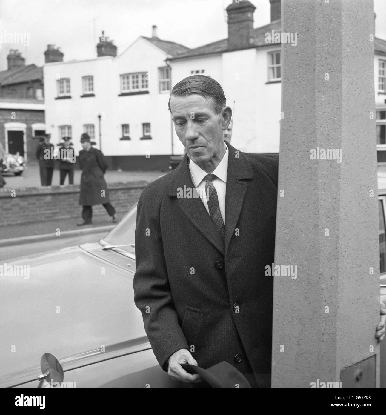 Train driver Jack Mills after the robbery