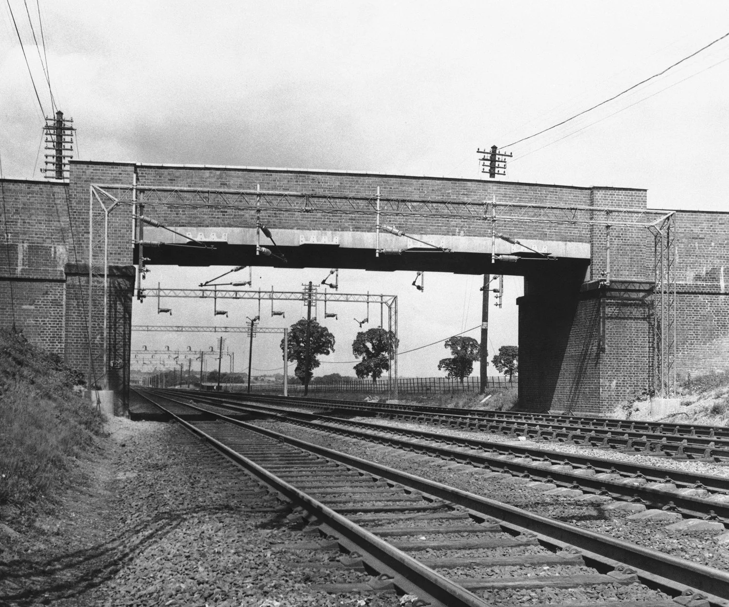 Bridego Bridge robbery site on the day of the crime