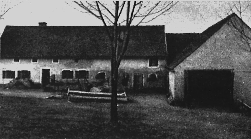 Additional historical view of the Hinterkaifeck buildings