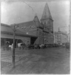 [Baltimore & Potomac RR Depot at 6th and Missouri Ave., where President Garfield was shot by Charles J. Guiteau, 2 July 1881, Washington, D.C.]