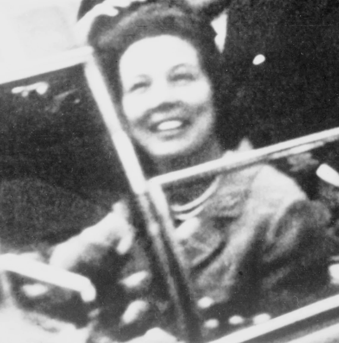 Nellie Connally in the motorcade