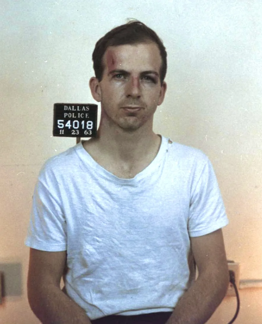 Lee Harvey Oswald color mug shot