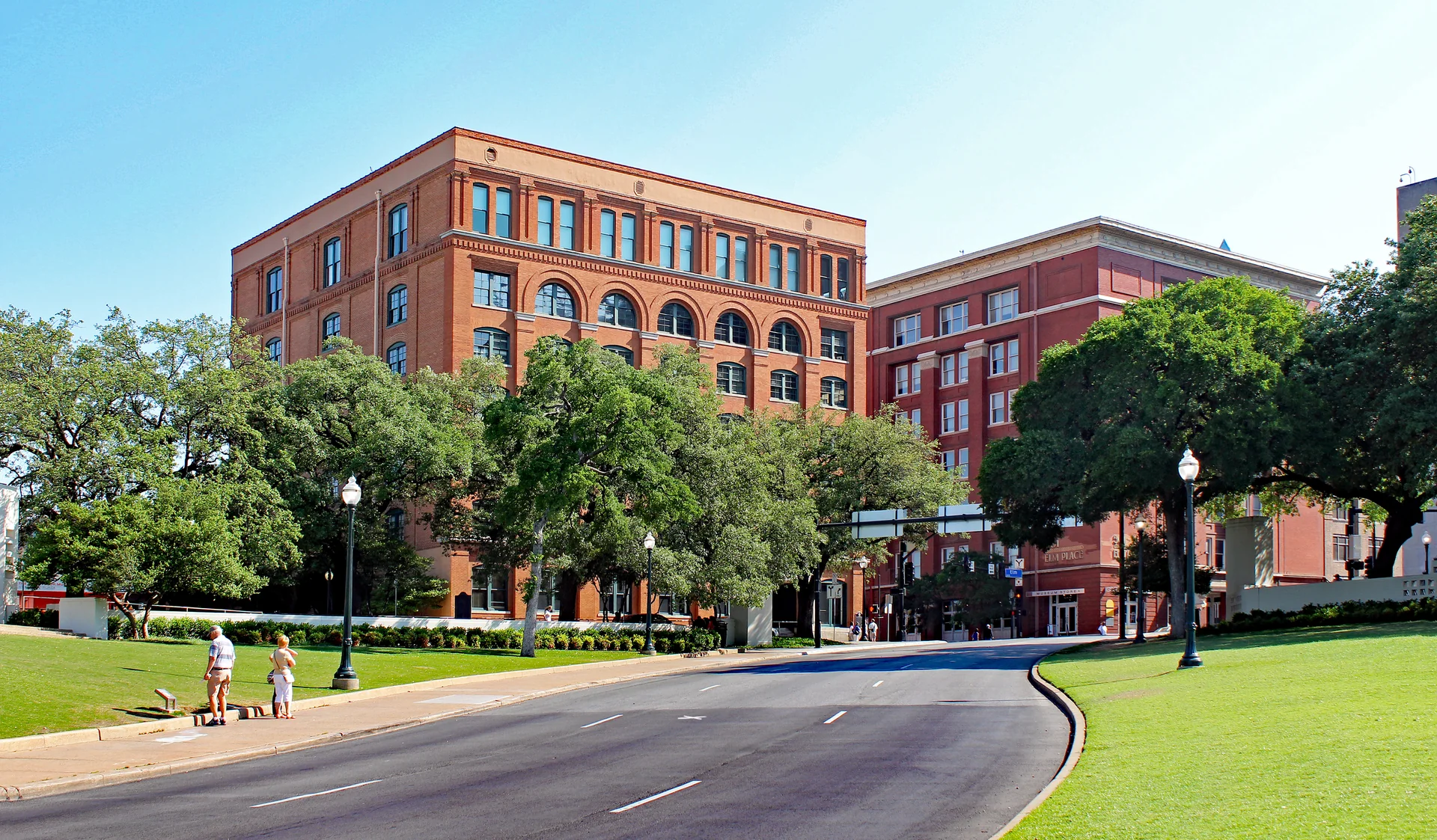 Elm Street X marker in Dealey Plaza