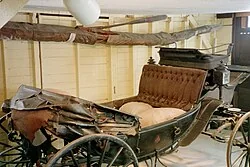 Seward carriage from the night of the attack