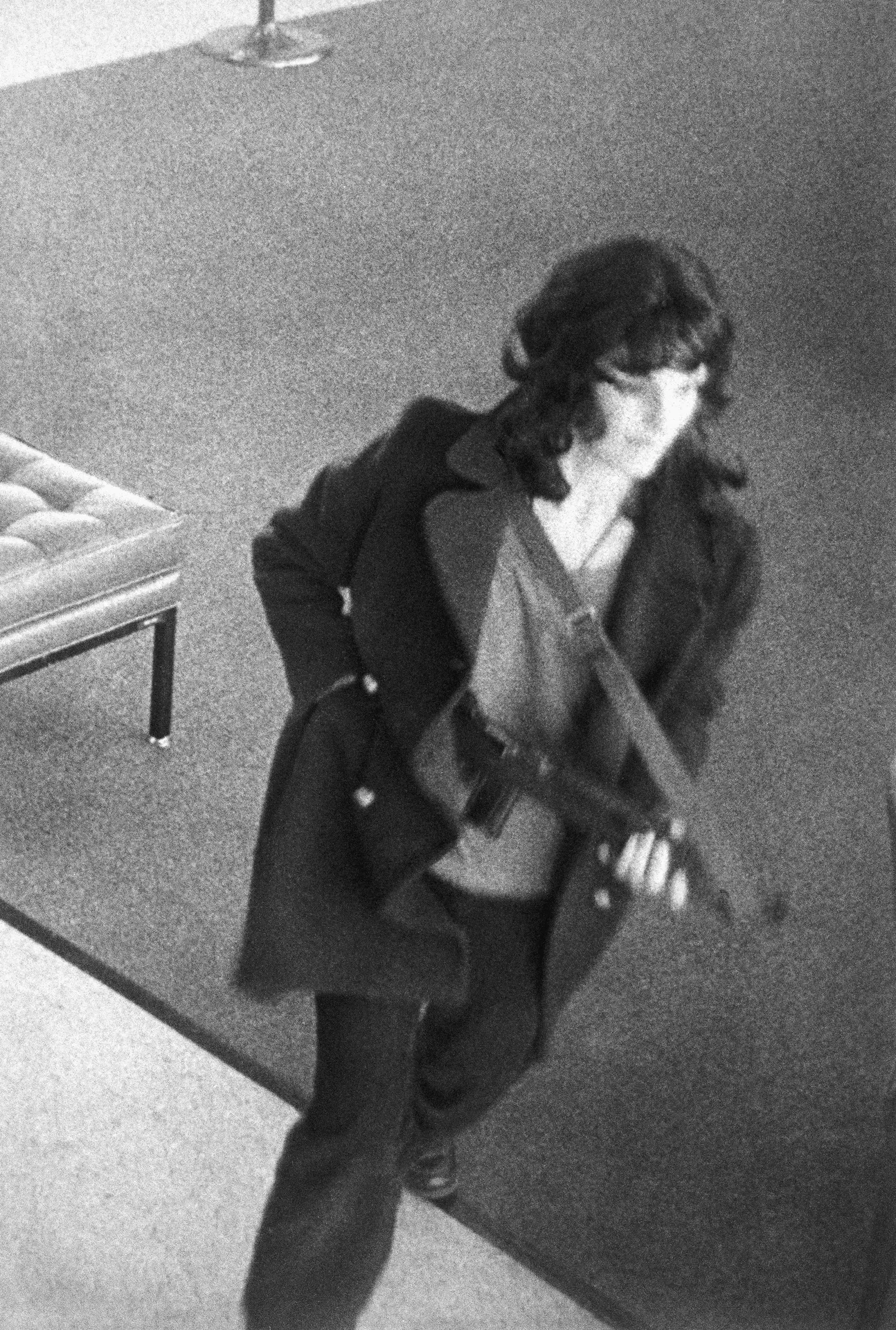 Hearst during the Hibernia robbery, April 15, 1974