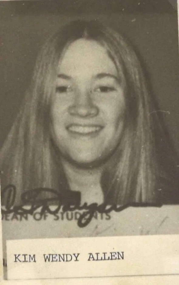 Kim Wendy Allen, 19, victim of the Hitchhiker Killer murders....