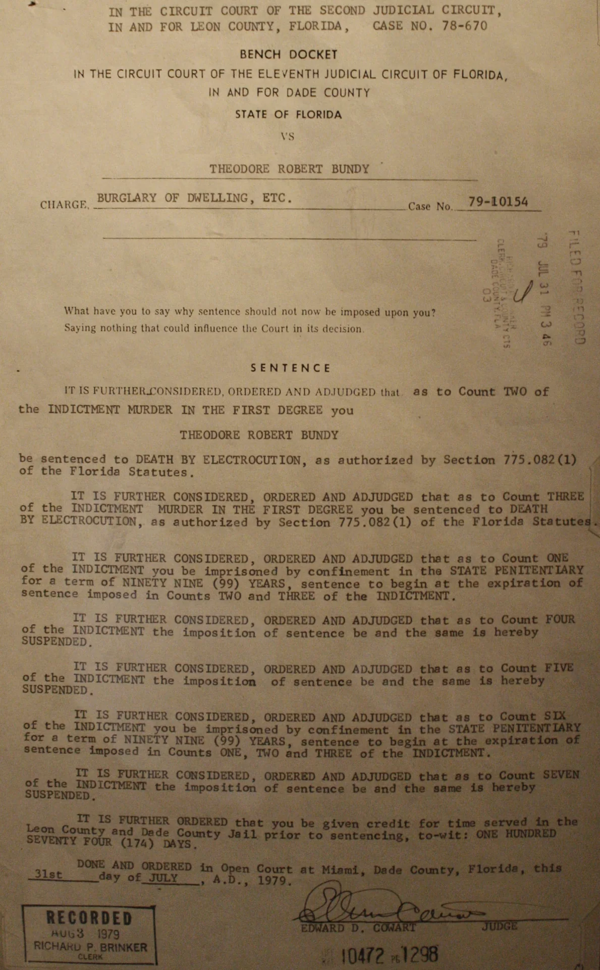 Ted Bundy Sentencing Document.jpg