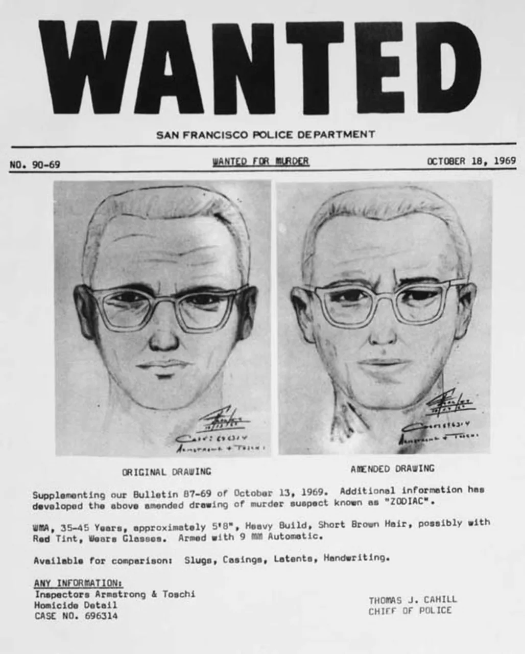 Official Wanted Poster (1969)