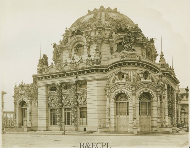 The 1901 Pan-American Exposition's Temple of Music where McKinley was assassinated